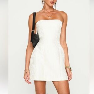 NWT Princess Polly Heaven Sent Strapless Mini Dress
